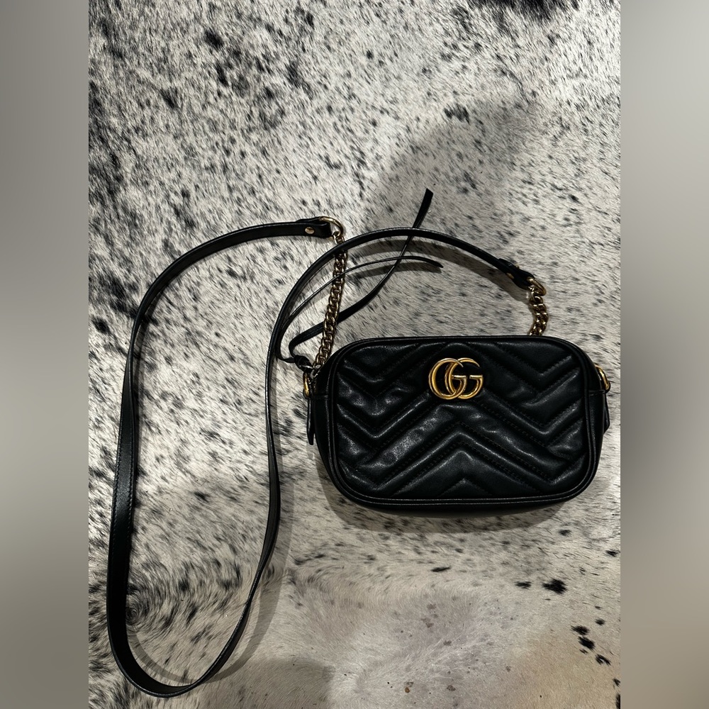 Authentic GG MARMONT MINI SHOULDER BAG